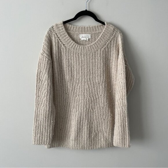 Anthropologie Camilla Wool Blend Knit Oversized Sweater XS - Picture 2 of 7